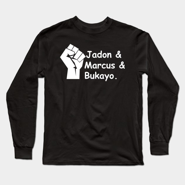 Jadon Marcus Bukayo T-Shirt Long Sleeve T-Shirt by TOMOPRINT⭐⭐⭐⭐⭐